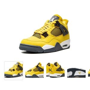 Jordan Kids Sneakers in Yellow and Black